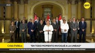 Dina Boluarte se pronunció tras ser vacada: "En todo momento invoqué a la unidad"