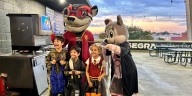 Squirrel-O-Ween takes over the Diamond