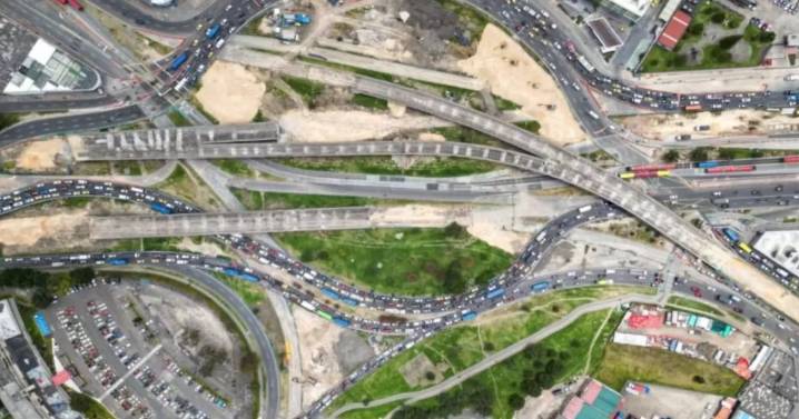 Así avanzan las obras de la nueva calle 13 en Bogotá: implosión de cuatro puentes
