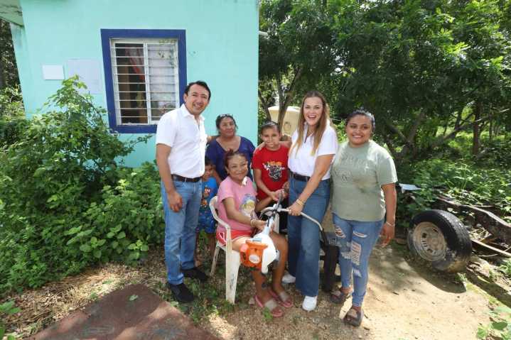 Cecilia Patrón impulsa justicia social con apoyos de gestión en comisarías de Mérida