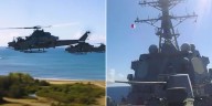 EEUU efectuó maniobras militares con fuego real en el mar Caribe como parte de su ofensiva contra el narcoterrorismo