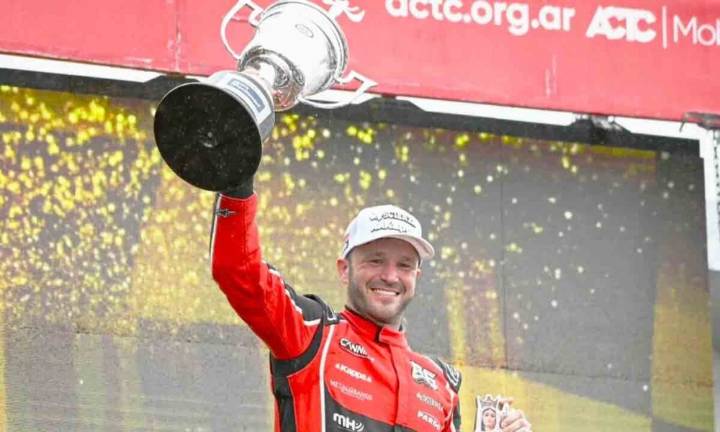 Canapino superó a Rossi en una electrizante final y ganó el TC en San Nicolás