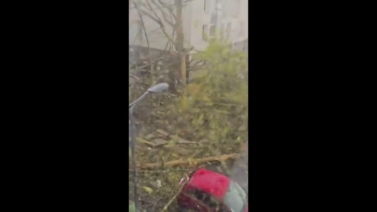 Rare tornado hits northern Paris suburbs