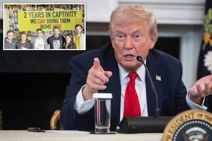 Trump expects Israeli hostages to be released Monday as families cheer Gaza peace deal