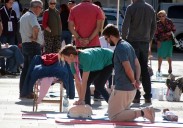 Cerca de 200 personas aprenden Reanimación Cardiopulmonar en San Marcos