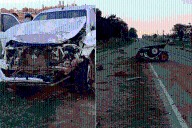 Siniestro vial en ruta 11 dejó serios daños materiales