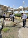 AAI Jammu Airport Conducts Swachhata Drive Near Passenger Exit Area