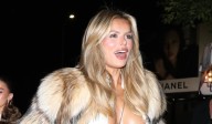 Brooks Nader Suffers Wardrobe Malfunction While Going Braless in Open Shirt | Brooks Nader, Sarah Jane Nader 