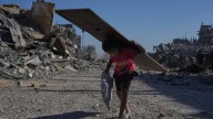 Drone footage above Gaza City shows the toll of 2 years of war
