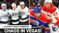 GAME NIGHT: Kings SPOIL Marner's WILD Vegas Debut, Oilers STUNNED By Historic Comeback From Flames!