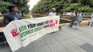 Students at UT Dallas rally for university to sever ties with Israel
