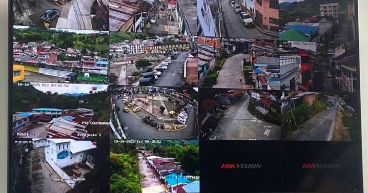 Un municipio de Caldas pone a funcionar sus cámaras de seguridad, ¿cuántas?
