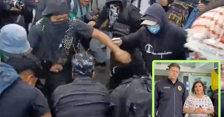 Intensifican búsqueda de agresores del ‘bloque negro’, cinco policías siguen hospitalizados