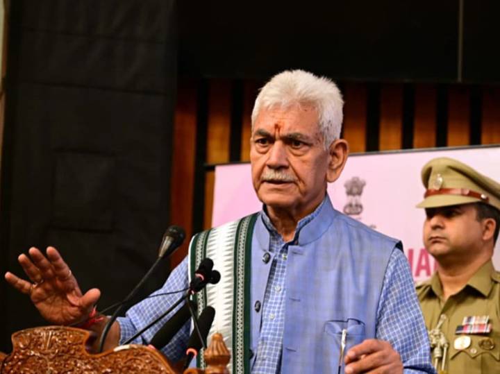 Youth Must Fulfill Gandhi’s Dream Of Peaceful J&K: LG Manoj Sinha