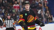 Canucks, Flames exchange boarding penalties in chippy second period
