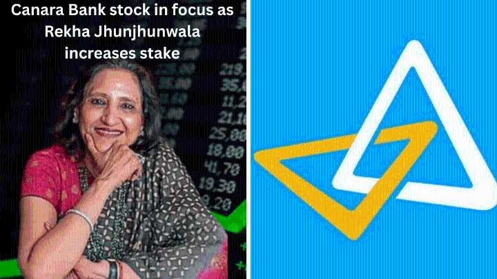 Rekha Jhunjhunwala increases stake in Canara Bank: The impact on the banking stock
