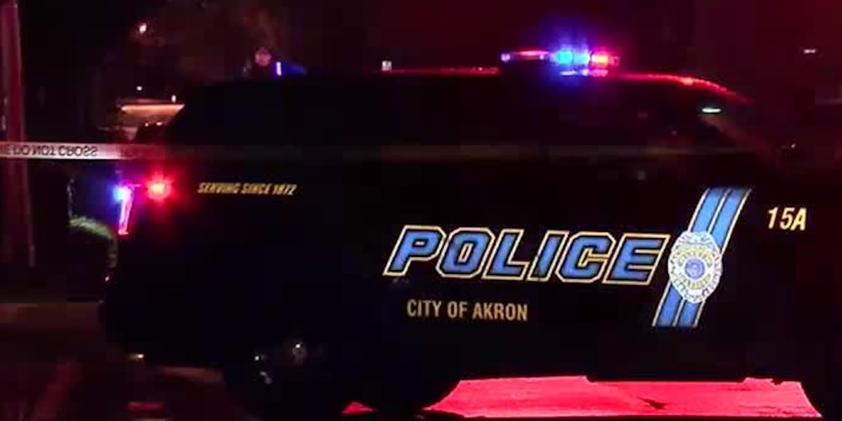 Man shot, another grazed, 3 homes struck by Akron gunfire