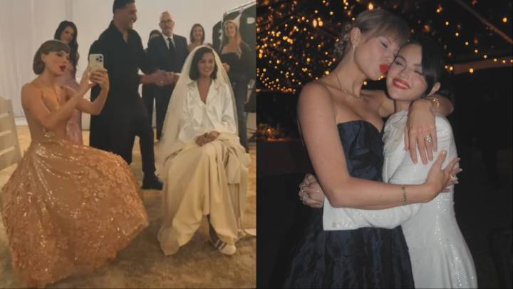 Decoding Taylor Swift’s Elegant Dual Looks At Selena Gomez And Benny Blanco's Wedding