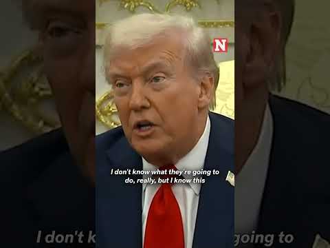 Trump On Nobel Chances: 'Whatever They Do Is Fine'