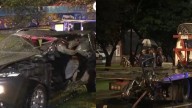 Tragedia durante la noche en Bogotá: conductor de camioneta de alta gama se estrelló contra grúa varada y murió