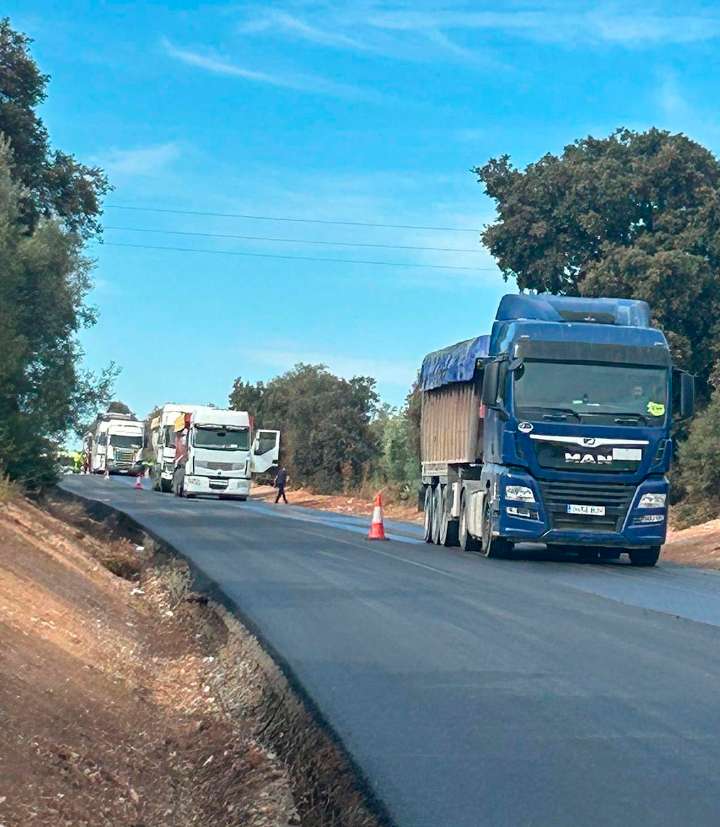 La Diputación dedica 655.000 euros para asfaltar todo el trazado de la carretera principal de acceso a Alameda