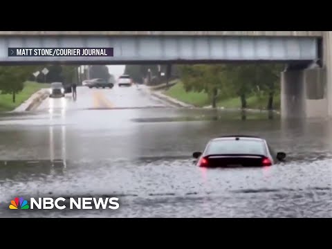 Flash flooding prompts 911 calls in Louisville