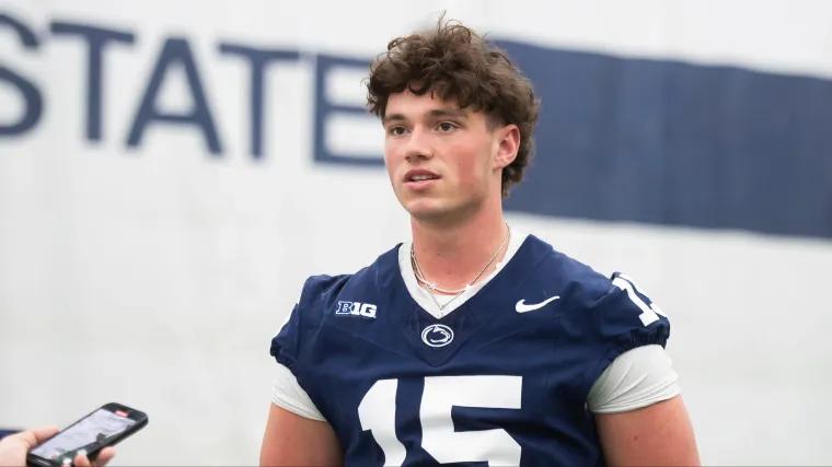 'Backs against wall': Drew Allar emotional after Penn State's 42