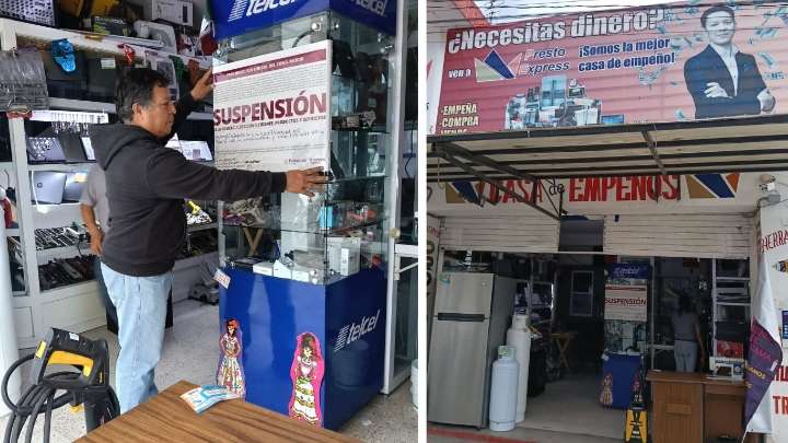 Profeco suspende la comercialización de las casas de empeño Respuesta Rápida y Presto Express