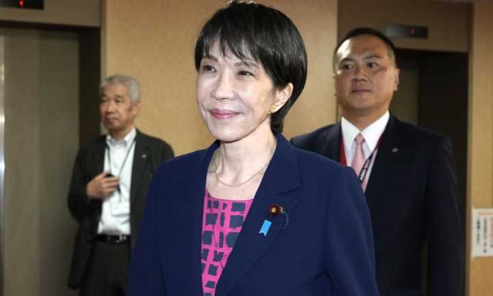 Japan's parliament is set to elect Sanae Takaichi as nation's first female prime minister