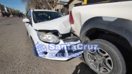 Choque en cadena sobre la avenida Kirchner: un conductor fue trasladado al hospital