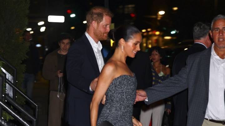 In Strapless Chanel, Meghan Markle Puts a High