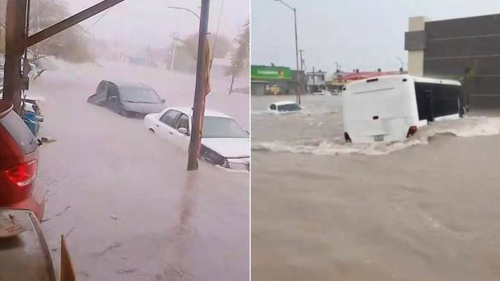 Tamaulipas: caos por intensas lluvias en el estado; miles de personas quedaron varadas