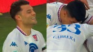 Nacho Russo convirtió para Tigre y no pudo evitar romper en llanto al recordar a su papá