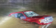 Truck recovered after reports of vehicle entering lake in Franklin County