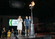 La flama olímpica dona el tret d'eixida al Meeting Internacional Special Olympics a Castelló