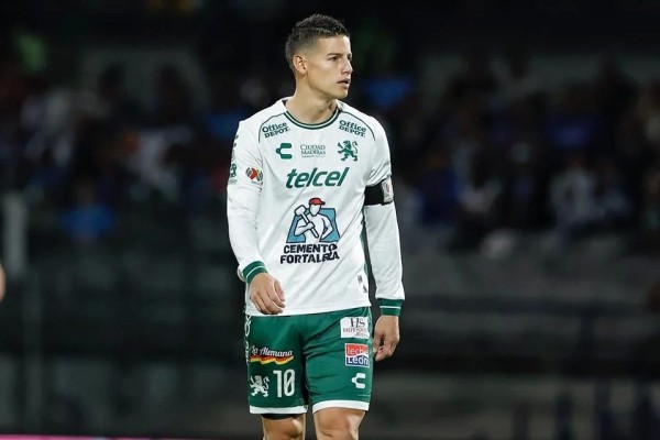 James Rodríguez tendría los días contados en León