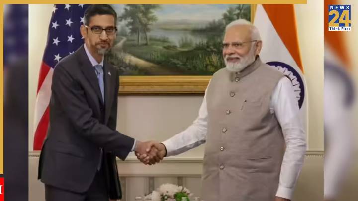 Sundar Pichai Meets PM Modi: Google to Invest $15 Billion in AI Hub at Visakhapatnam