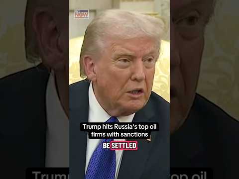 Trump talks ‘tremendous sanctions’ on Russian oil