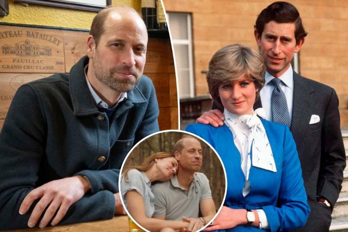 Prince William vows not to make same marriage 'mistakes' with Kate Middleton as King Charles, Princess Diana