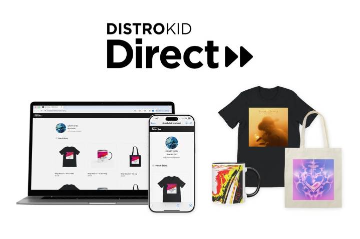 DistroKid Artists Can Now Create Custom T-Shirts, Mugs & More With New Direct