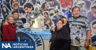 La Iglesia Maradoniana celebró el cumpleaños 65 de Diego: sus hermanas dijeron presente y fueron “bautizadas”