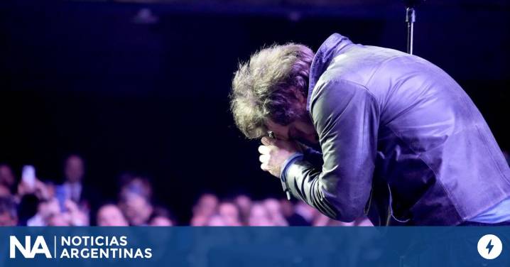 FOTOS: Javier Milei en el Movistar Arena