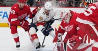 Red Wings beat Panthers 4-1 to end defending champ's opening winning streak at 3