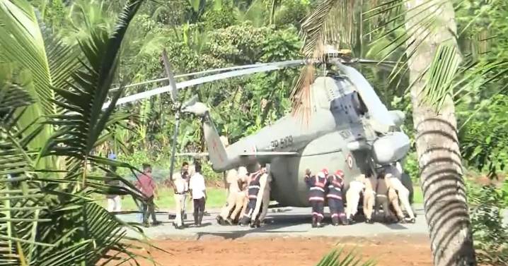 President Droupadi Murmu's chopper gets stuck in newly laid helipad in Kerala during Sabarimala visit