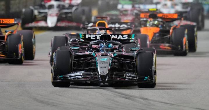 F1’s Singapore GP: George Russell wins