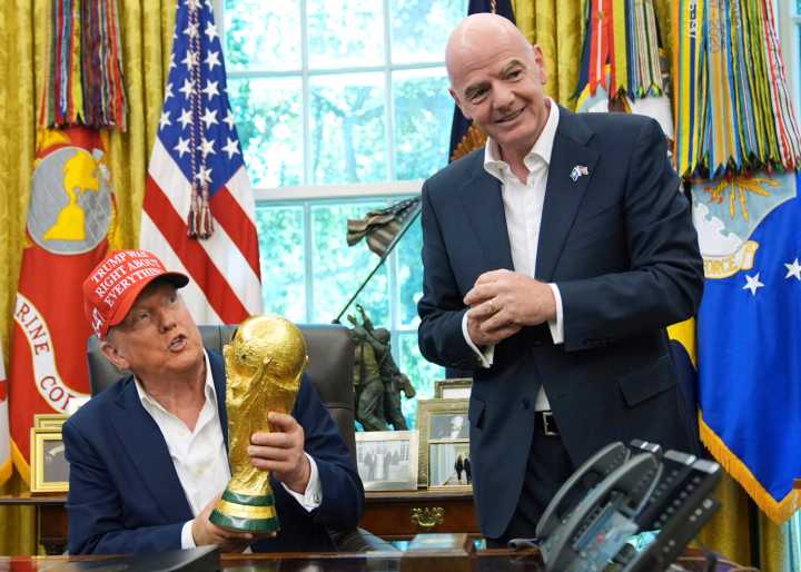 Trump and Infantino: How a friendship is shaping the World Cup