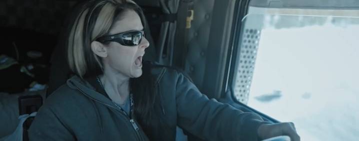 'Ice Road Truckers': Disaster Trip for Lisa Kelly as Load Tips Over in Frozen Wasteland