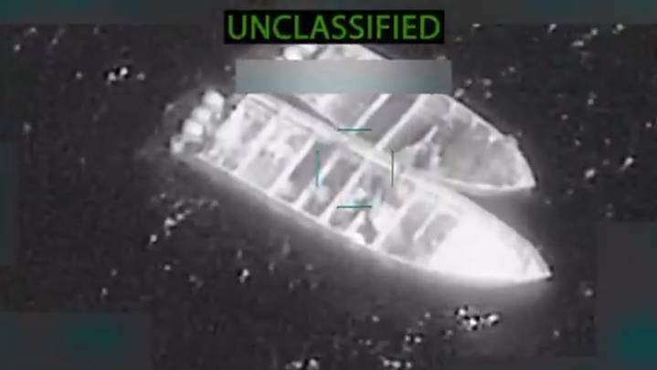 VIDEO: EE.UU. bombardea cuatro barcos en un nuevo ataque en el Pacífico