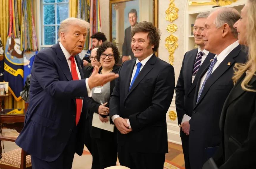 Trump felicitó a Milei: "El pueblo argentino justificó nuestra confianza en él"