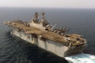 USS Iwo Jima arribó a Islas Vírgenes en medio de su misión en el mar Caribe